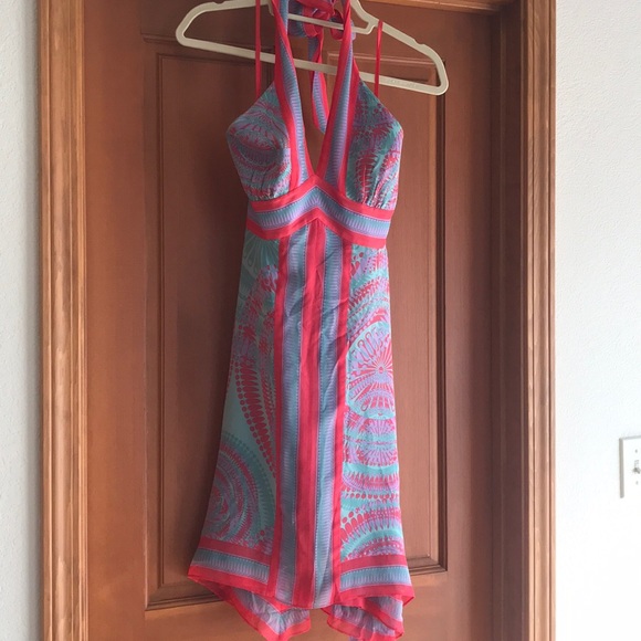 BCBG halter tie dress - Picture 1 of 4